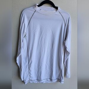 Men's Footjoy Baselayer White Long Sleeve Shirt